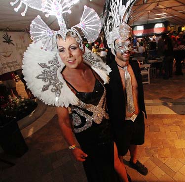 Headdress Ball 2013 photo - Duval Street, Key West